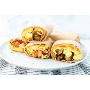 Egg potatos burrito
