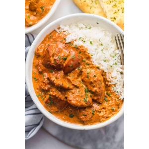 Chicken Tikka Masala plate