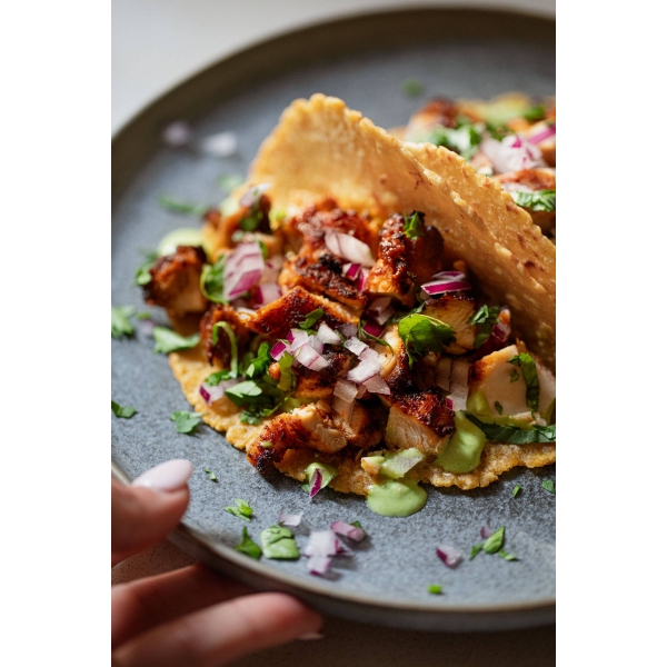 Single chicken Taco Single chicken Taco