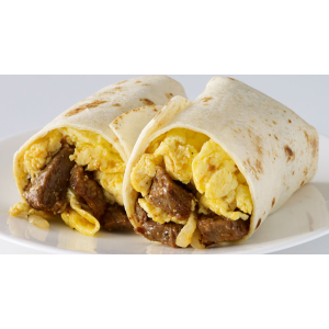 Egg & Steak Burrito